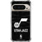 NBA Utah Jazz Black Animal Print Pixel 9/9 Pro Clear Case